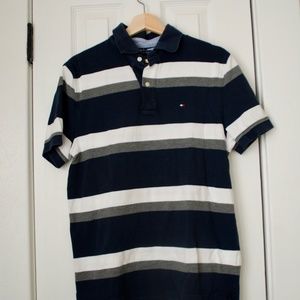 Men's Striped Polo Shirt